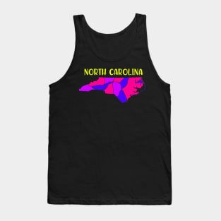 USA State: North Carolina Tank Top